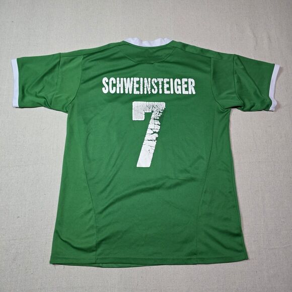 P-Soccer Germany 2012 Away Soccer Futbol Jersey Men’s Large #7 Schweinsteiger - Picture 2 of 10
